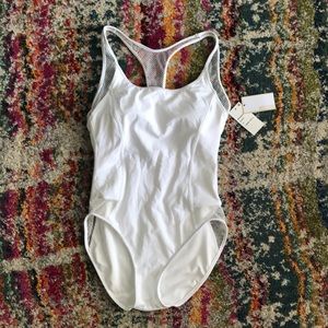 NWT Michael Kors White One piece swimsuit size 10
